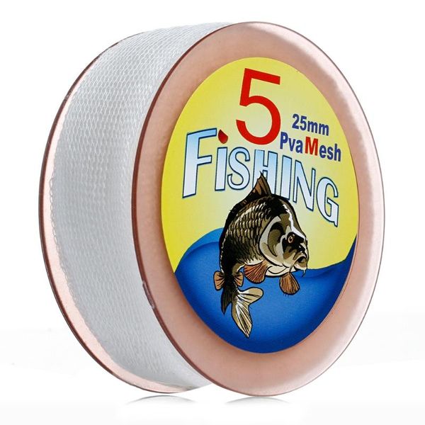 

5m mesh pva refill carp fishing stocking boilie rig bait wrap bags 25/37/44mm 62kf