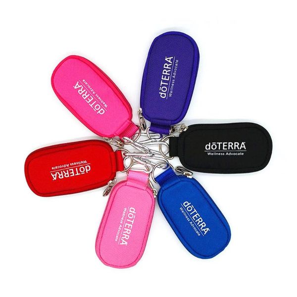 

storage bags 10 bottles essential oil bag carrying portable travel holder case 2ml pouch organizer rangement zipper