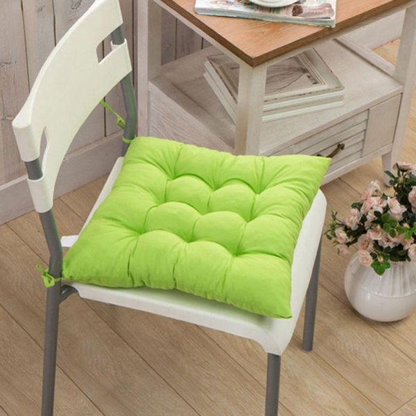 

seat pad dining room garden kitchen chair cushions with tie on 40*40cm 6 colors