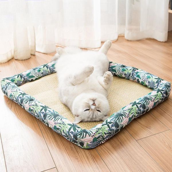 

cat beds & furniture summer nest printing oxford cloth litter four seasons universal dog breathable kennel pet