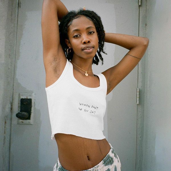 

streetwear letter embroidery slim crop tank women white knitted bodycon casual vest fashion spring new club