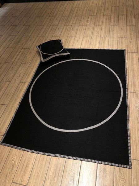 

blankets 1200g luxury cashmere blanket jacquard double sided thickened