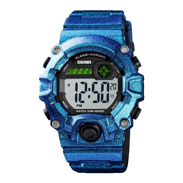 

wristwatches skmei kids watches digital 50m waterproof plastic case alarm boys girls children watch reloj relogio infantil, Slivery;brown