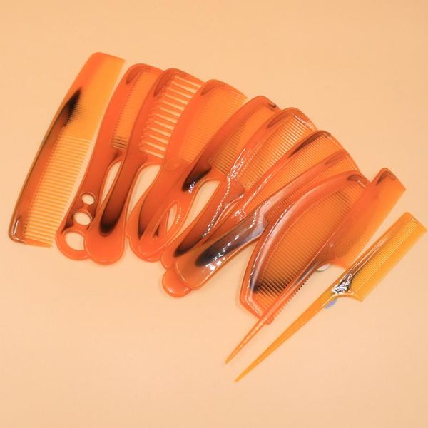 

hair brushes wide tooth and small comb resin pp heat-resistant for, Silver