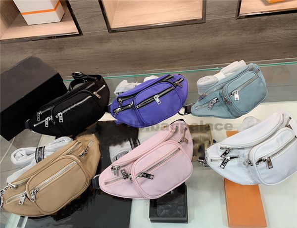 

mini chest bags new luxurys designers hobos waist bag women shoulder bags handbags black fashion white pink color 14556