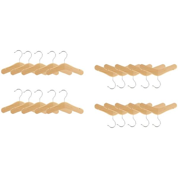 

hangers & racks 20pcs wooden baby hangers,kids hangers,notched shoulder design for children clothes,decoration hanger,small medium