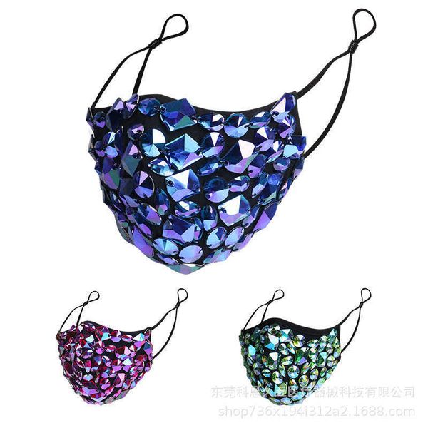 

party suppli diamond creative valentine's day dust-proof hanging ear mask