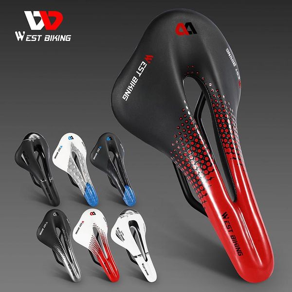

bike saddles bicycle seat saddle mtb road racing pu breathable soft