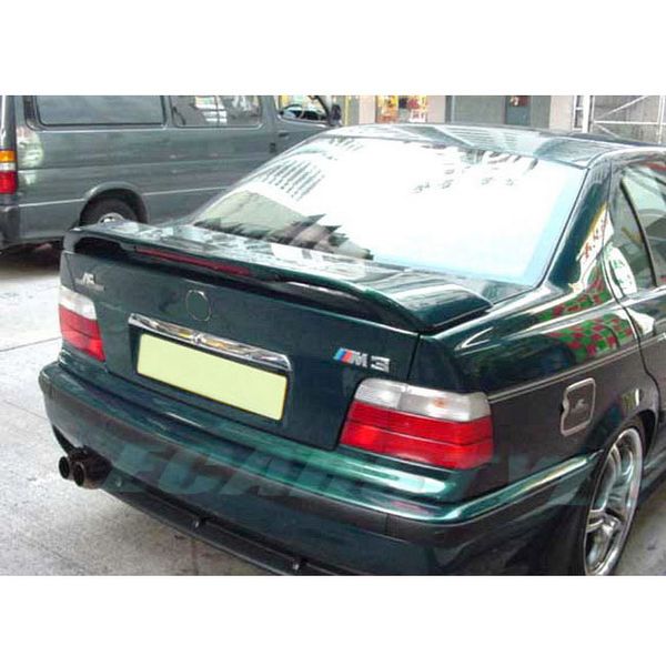 Per 92-98 E36 M3 Spoiler baule posteriore Ala Fibra di vetro Made Primer grigio