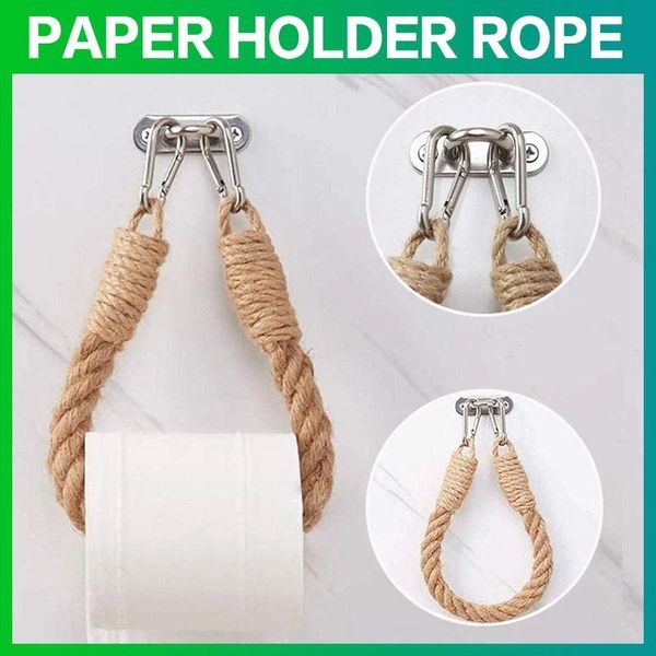 

toilet paper holders vintage towel hanging rope holder home el bathroom decoration supplies