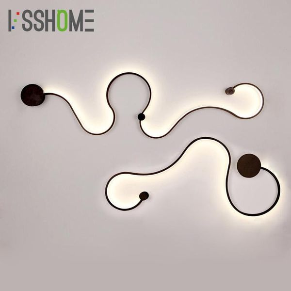 

wall lamp [vsshome] modern led el bedroom beside light indoor foyer living room decoration corridor lighting