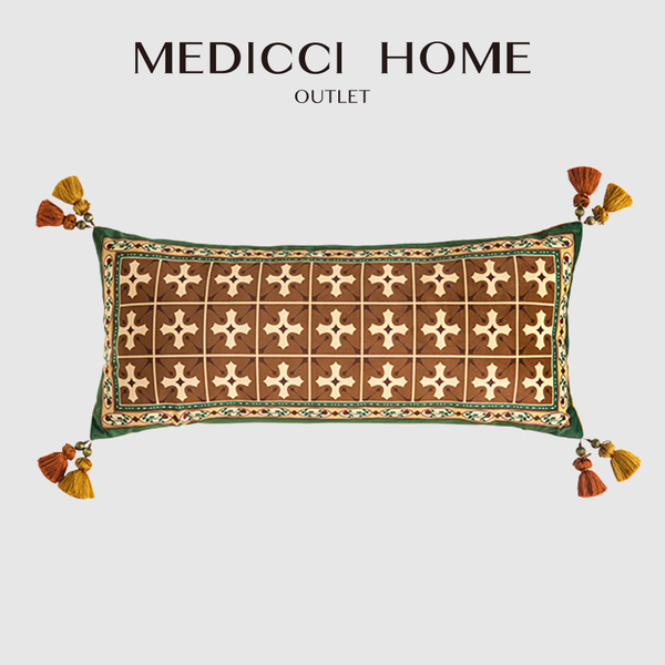

pillow case medicci home obling cover european mediaeval vintage lumbar pillowcase bedroom couch sofa decorative cushion 30x70