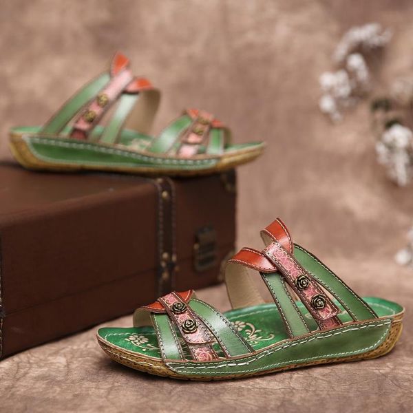 

sandals 2021 summer women's leisure comfort pu leather buckle decorative thick bottomed hollow design women shoes, Black