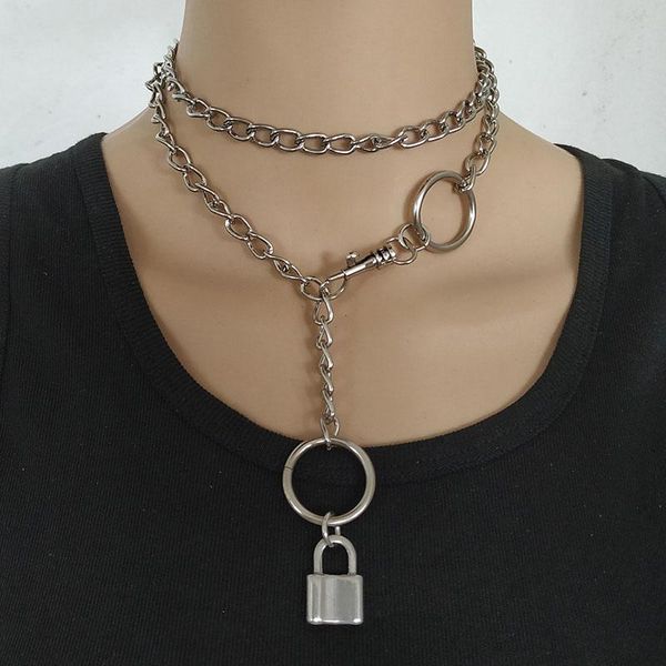 

chain necklace for women men chokers necklaces jewelry gift sale, Silver