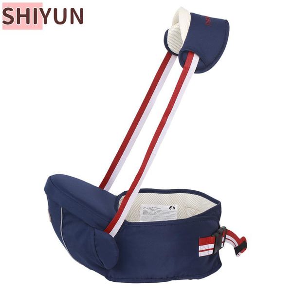 

carriers, slings & backpacks shiyun 2021 born baby carrier waist stool walkers cotton single shoulder backpack front facing pouch kangaroo s