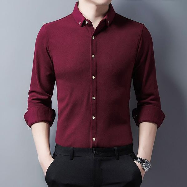 

men's casual shirts 100kg large size both-side flannelette claret mens double-sided plush blouse green plain black winter thermal, White;black