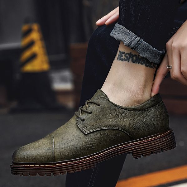 

autumn new men shoes classic men dress shoes leather wedding shoes men formal flats business sneakers