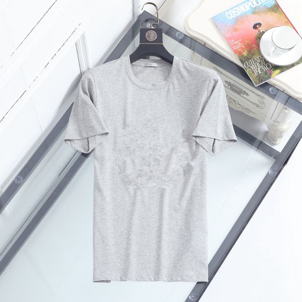 

men designer t shirts famous french brand casual fashion pure cotton printing black white men's and women's t-shirt 147001, White;black