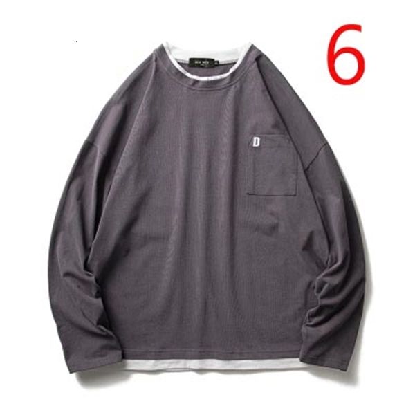 

2021 new korean version of the solid color basic paragraph wild round neck cotton t-shirt hipster male gwhh, White;black