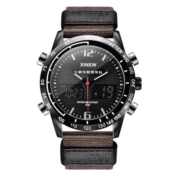 

smart wristbands fast delivery men's leather military analog quartz wrist watch business watches stainless steel relogio masculino1