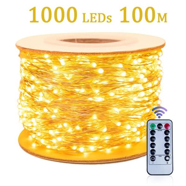 

strings 30m 50m 100m led string lights street garland waterproof outdoor christmas fairy lamp wedding decoration for garden roof