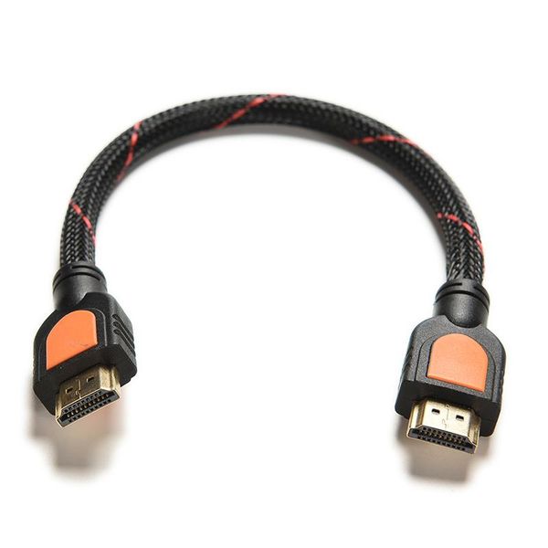 

audio cables & connectors 1ft v1.4 1080p video cable connector converter for dvd ps3 bluray hdtv male to adapter braid cord