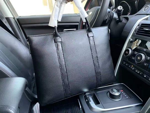 

ale men shoulder briefcase black leather designer handbag business lapbags messenger bag 5 star revie