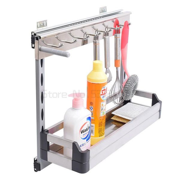 

kitchen storage & organization platos and cestas corredera accessories drawer for stainless steel cozinha cocina organizer cabinet basket