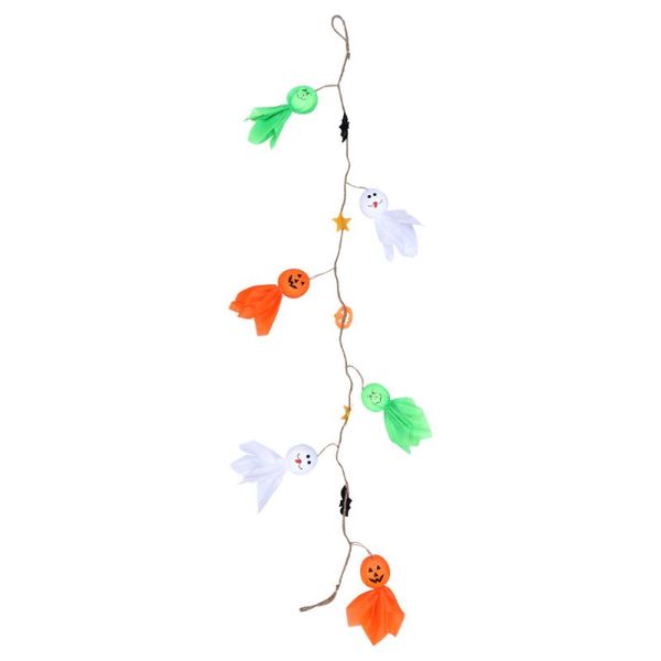 

decorative objects & figurines 1 pc hanging decor wall string of 6 face for bar