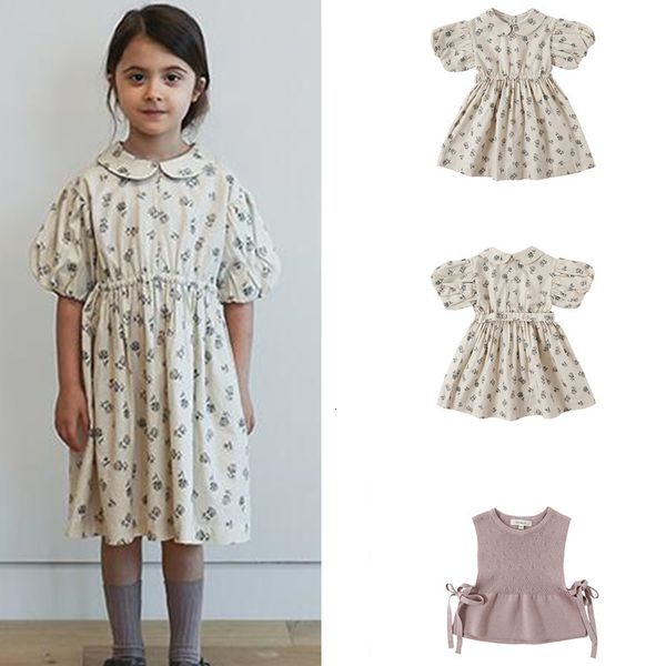 

girls princess floral benebene 2021 new summer newborn baby girl kids flowers costumes children party ruched outfits s1st, Red;yellow