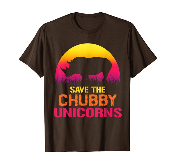 

Save The Chubby Unicorns Shirt. Vintage Retro Colors Tshirt, Mainly pictures