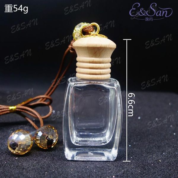 

fmt50-12ml car pendant perfume glass bottle boutique car hanging accessories bottle 100pcs/lot