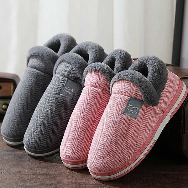 

slippers home for men slip on comfortable winter soft indoor shoes solid warm house male 611x, Black