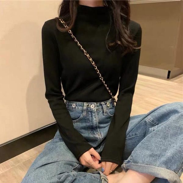 

women's sweaters sweater 2021 autumn long sleeve women jumper gray black brown beige pullover korean style pink pull femme green, White;black