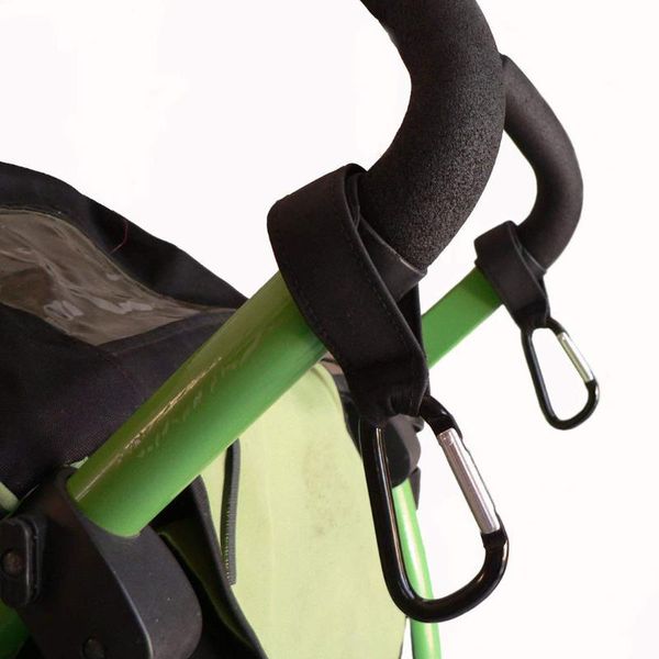 

2pcs/set stroller hooks pram carriage bag hanger hook baby strollers accessories wheelchair stroller shopping bag clips