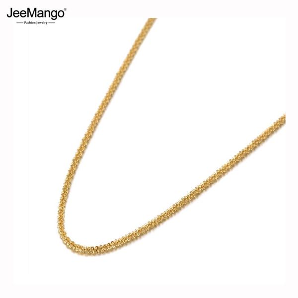 

chains jeemango neo-gothic stainless steel charm pendant necklaces for women girls bohemia trendy chain link choker necklace jn20063, Silver