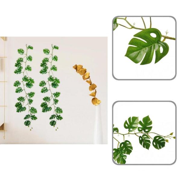 

decorative flowers & wreaths fake rattan convenient elegant modern style artificial vivid anti-wear