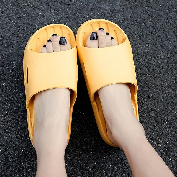 

slippers bathroom leaking non-slip couple 45 lightweight women's sandals men's outdoor beach shoes casual 2021, Black