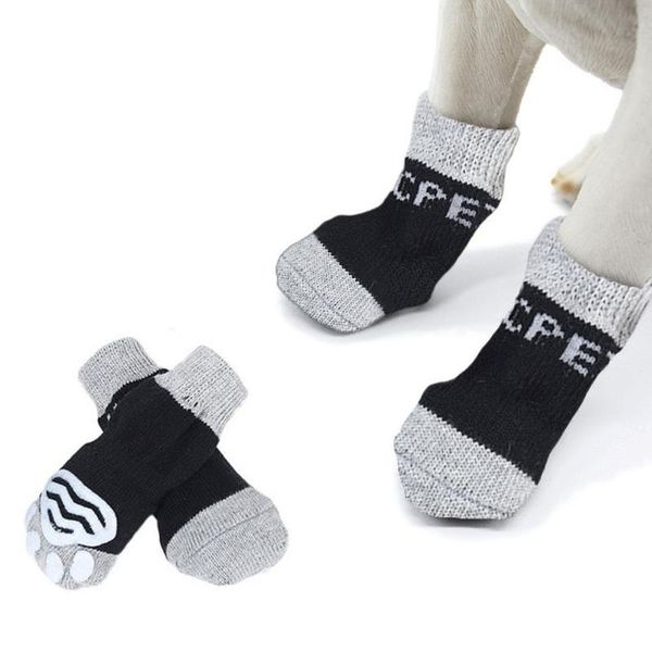 

pet heroic non-slip dog & cat socks with rubber reinforcement, pet decoration socks