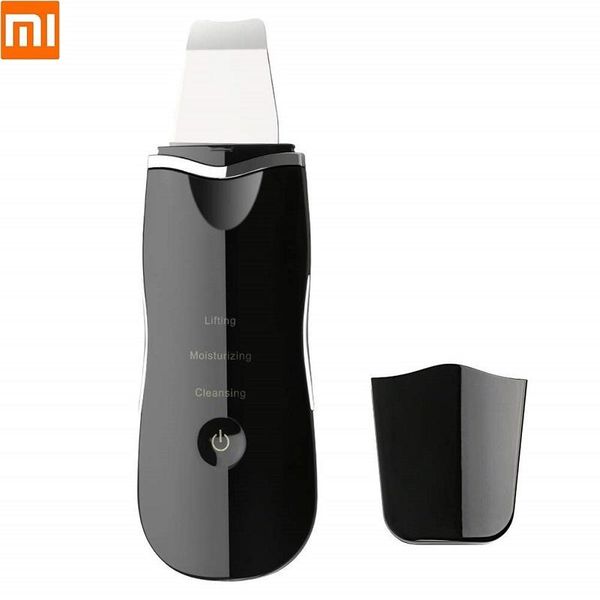 

smart home control ultrasonic peeling machine facial skin scrubber beauty instrument remove blackheads face care device