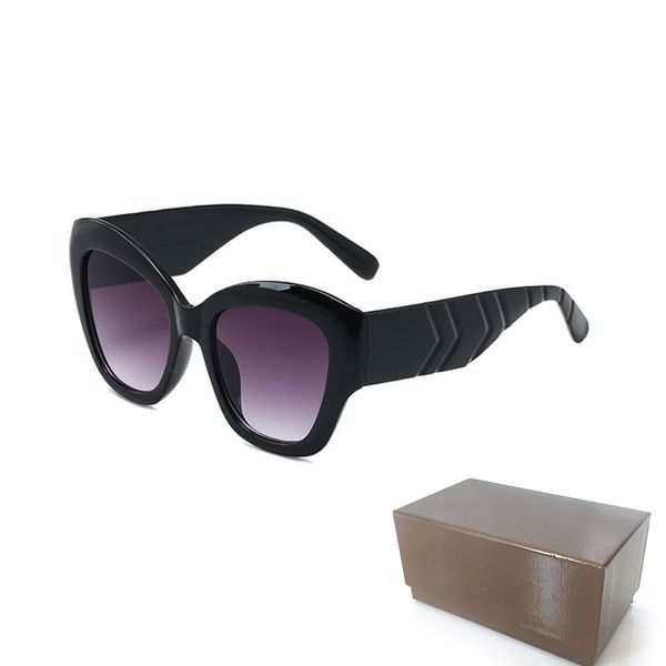 Alta Qualidade Designer Womans Sunglasses 0808 Luxo Mens Sun Óculos UV Proteção Homens Óculos Gradiente Metal Dobradiça Moda Mulheres Espetáculos com Boxs