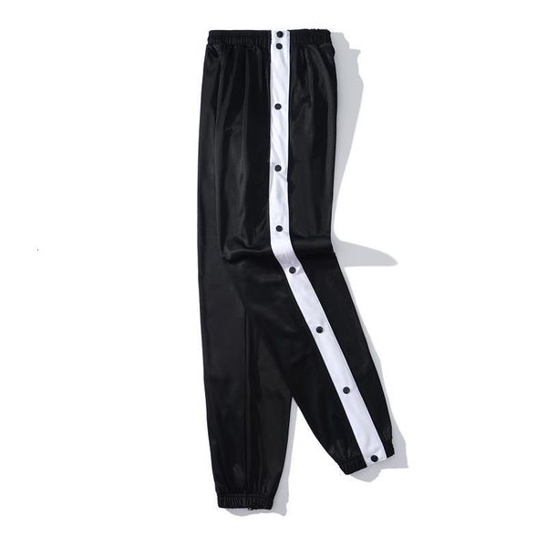 

2021 new pants men baskateball joggers size striped streetwear hip hop sweatpants sportwear harajuku tracksuit casual male trousers t1i4, Black