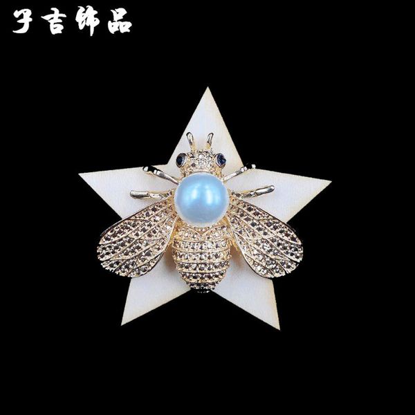 

new pearl diy mobile phone shell accsori alloy bee