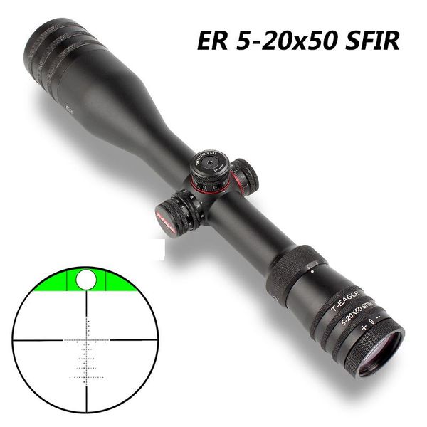 

telescope & binoculars er5-20x50sfir tactical riflesscope airrifle sniper hunting optics sight shooting gun riflescope huntinggun accessorie