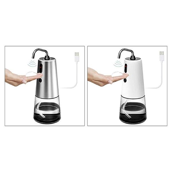 

liquid soap dispenser automatic 250 ml spray with sensor infrared disinfectant non-contact foam