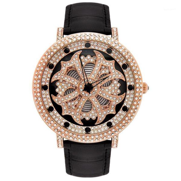

wristwatches time to run the watch female domineering personality handsome fashion trend big dial, Slivery;brown