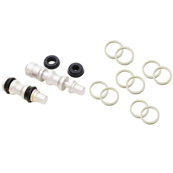 

tools 10pcs bike front fork maintenance sponge circle mats 32mm with bicycle disc brake lever piston for avid guide