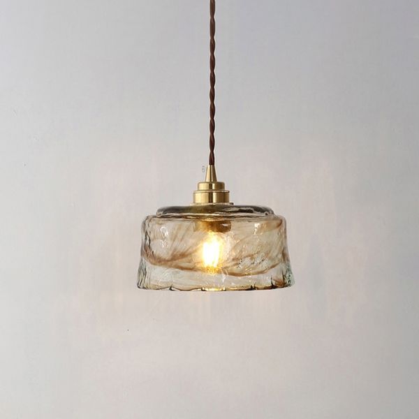 

2021 new art deco contemporary hanging lights design led chandeliers lighting fixture hand-blown glass lampshade for bedroom dining room rn2