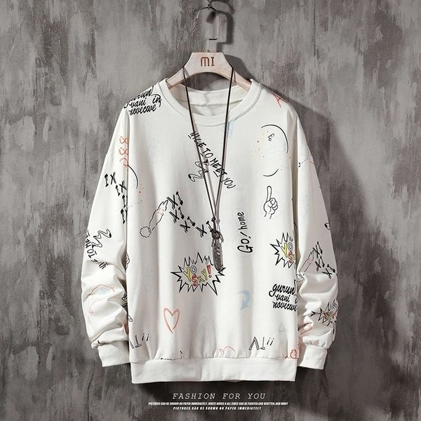 

male anime sweatshirt new arrival comic hoodies sweatshirts japanese amine hoodie men girl harajuku hoody 201112, Black