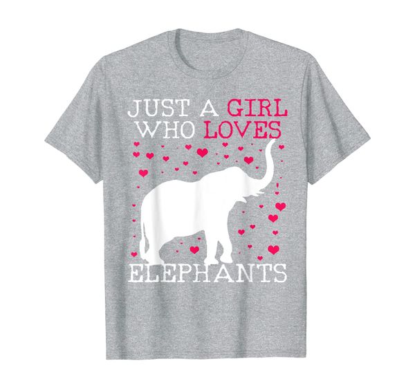 

Elephants T-Shirt Elephant Tshirt Just A Girl Who Loves Tee, Mainly pictures